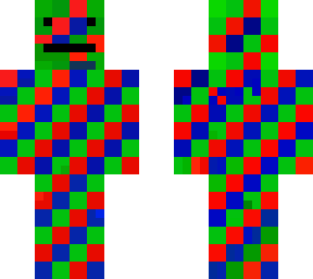 pixelated