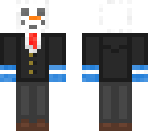suit snowman