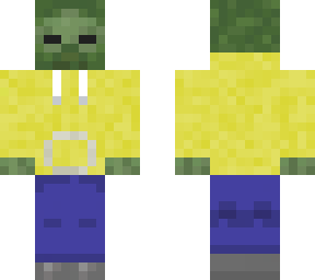 yellow hoodie zombie