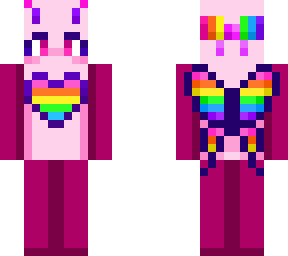 candy the rainbow butterfly