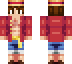 monkey d. luffy (brown hair)