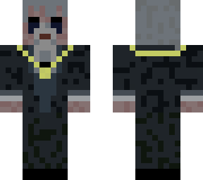 old man with a necklace