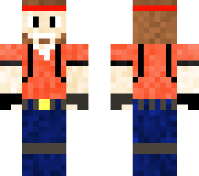 pixel man