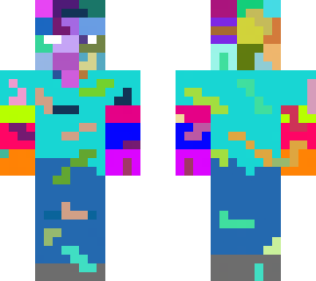 glitched steve steve