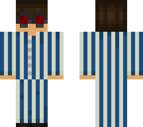 stripe pj goggles