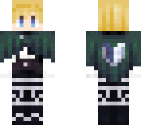 attack on titan - armin arlert - final battle + cape