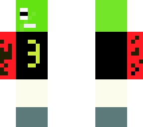 black green
