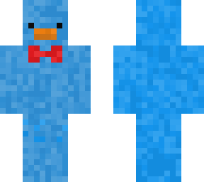 blue bowtie penguin