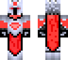 evil knight with armour