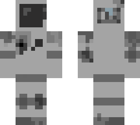 futuristic robot-broken