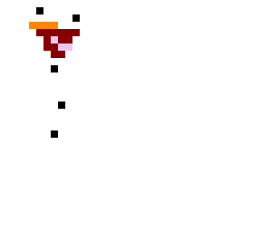 happy snow man