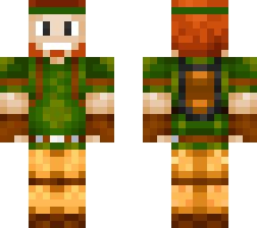 leprechaun pixel man