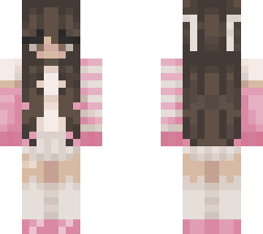 pink and white