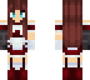 shy maid red