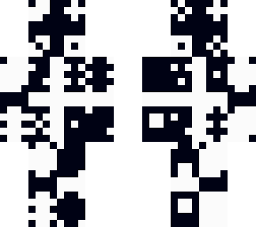 the black and white dice