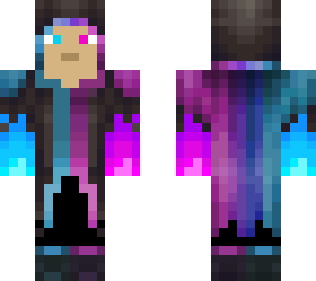 the pink & blue wizard