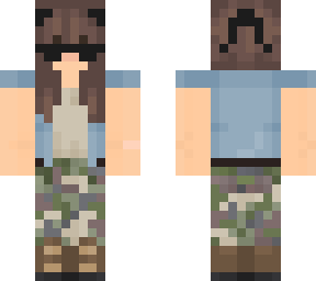 me in minecraft.