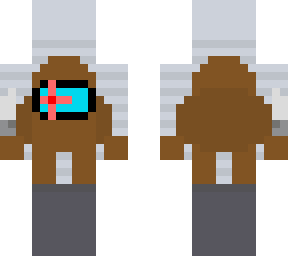 pov: the brown imposter is about to kill you (pixel art)
