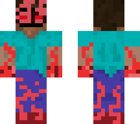 red aura herobrine