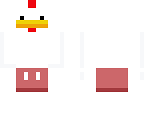 swimming chicken