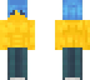 yellow x blue