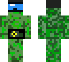 camo military with visor