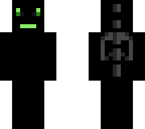 ender dragon but slim and green
