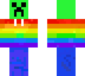 rainbow hoodie creeper (fixed edition)