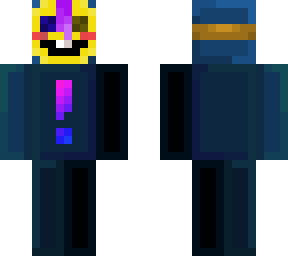 [mask down] blue