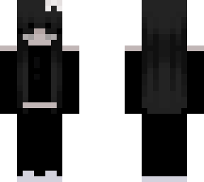 black and white