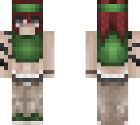 croptop green