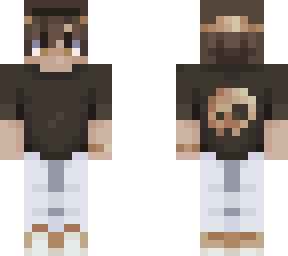 golden (jewelry reversed w/ skull)