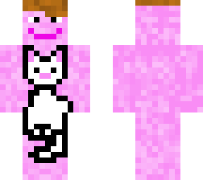 pink guy with cat pyjamas