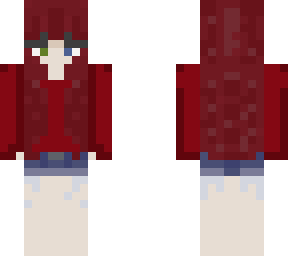 red hair (me!)