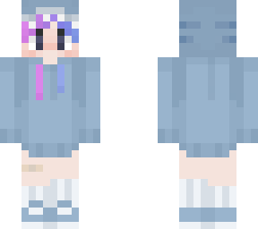 shark hoodie bi hair