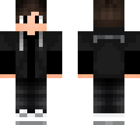 black hoodie