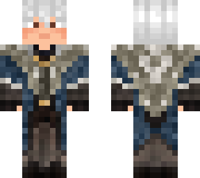 me with white hair