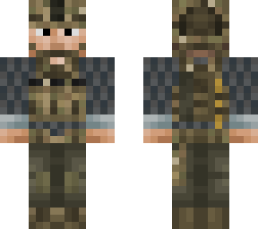 private military contractor - civilian operator - blue flannel shirt | v1 - var.2