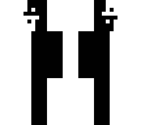 black and white