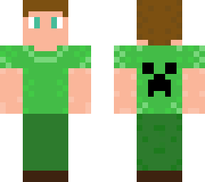 creeper green boy