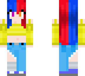 double-haired girl 2