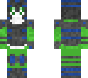 lizard warrior with armor slim but fixed