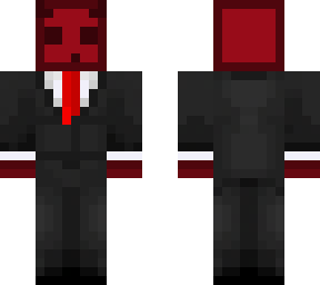red slime in suit