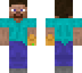 steve with the infinity gauntlet