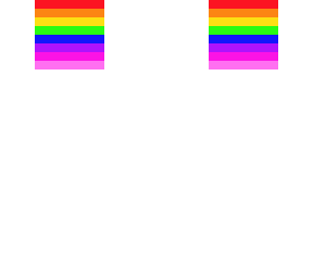 the rainbow floating head