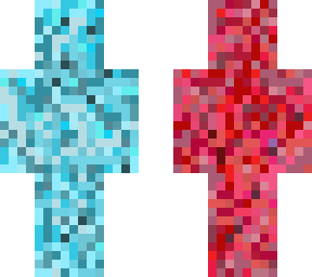 very colorful skin