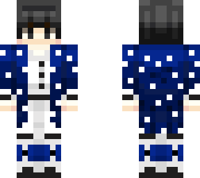 boy with blue haori