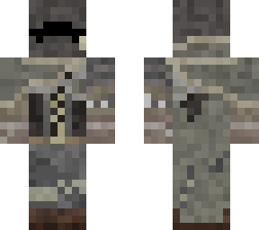 fallen knight (belt up, hood down)