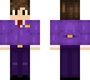 purple suit