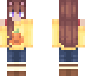 awey (fall pumpkin sweater)